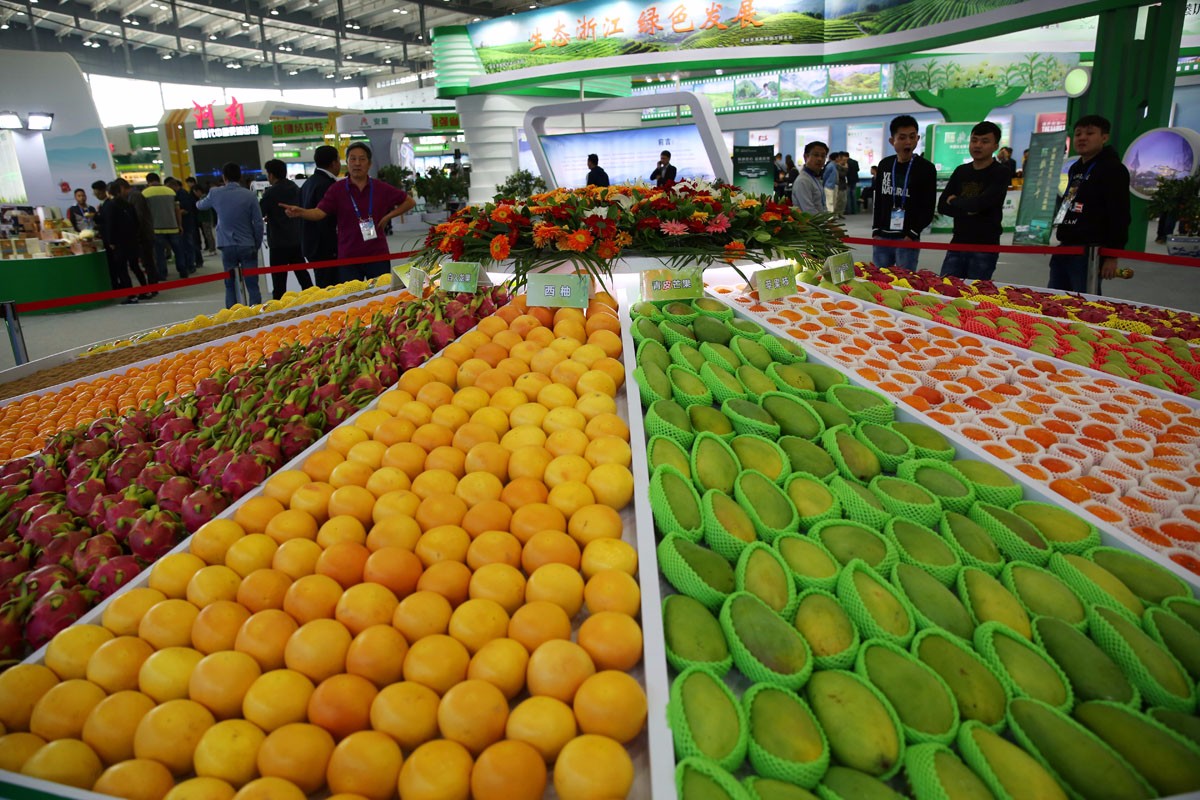 蔬果的艺术 交易会上的丰收美学